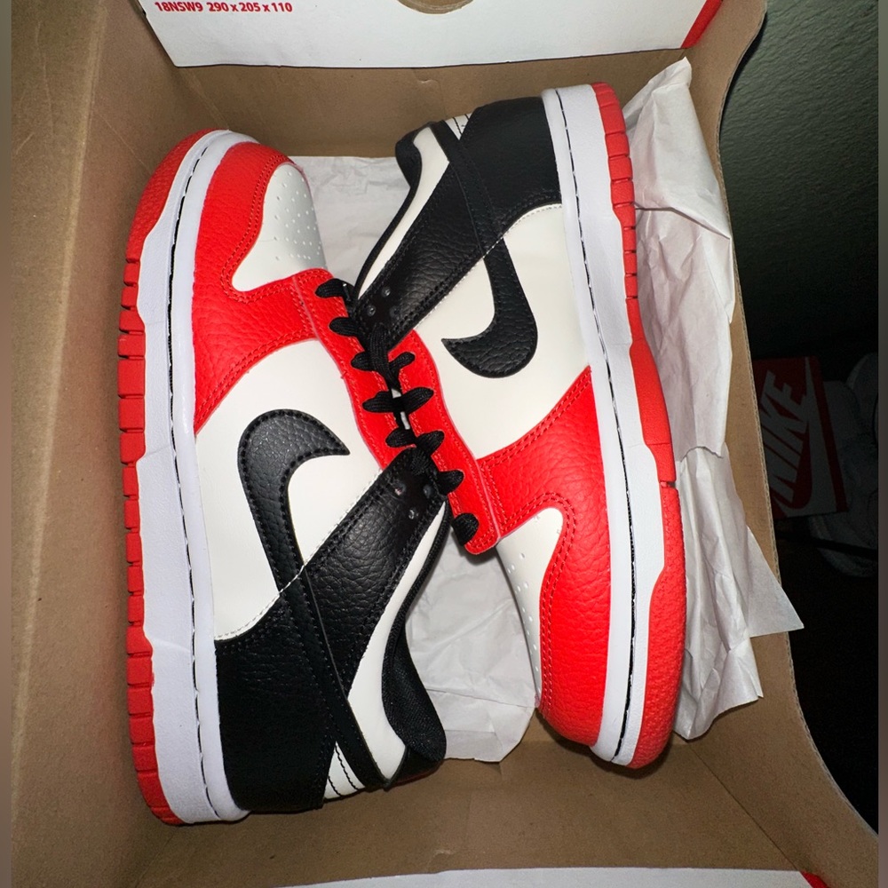 Brand NEW Nike Dunk Low EMB 75th Anniversary Chicago
